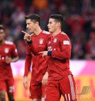 Fussball 1. Bundesliga Saison 18/19: FC Bayern Muenchen - 1. FSV Mainz 05