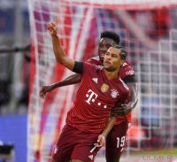 Fussball 1. Bundesliga Saison 21/22: FC Bayern Muenchen -  1. FC Koeln