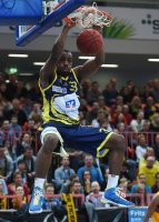 Basketball 1. Bundesliga 14/15 Hauptrunde:  Walter Tigers Tuebingen - Phoenix Hagen