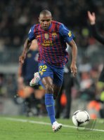 FUSSBALL International  COPA DEL REY  11/12: Eric Abidal (Barca)