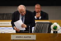 FUSSBALL 63. FIFA  Kongress auf Mauritius 2013: FIFA Praesident Joseph S. Blatter (Schweiz)