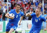 FUSSBALL EURO 2008: Italien - Rumaenien