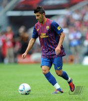 Fussball International Audi Cup 2011: David Villa (Barca)