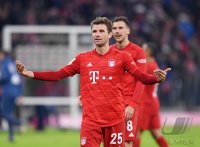 Fussball 1. Bundesliga Saison 19/20: FC Bayern Muenchen - Borussia Dortmund