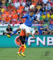 FUSSBALL WM 2010, VIERTELFINALE: Holland - Brasilien