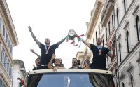 Fussball EURO 2021 Finale, Europameister Italien feiert in Rom den Titel