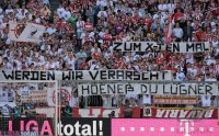 Fussball 1. Bundesliga : FC Bayern Muenchen Fanprotest