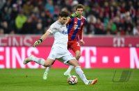 Fussball 1. Bundesliga Saison 14/15: FC Bayern Muenchen - FC Schalke 04
