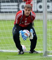 Fussball 1. Bundesliga: Training beim FC Bayern Muenchen