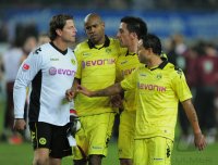 Fussball 1. Bundesliga  2010/2011:  1. FC Kaiserslautern - BVB Borussia Dortmund