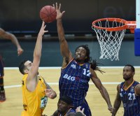Basketball 1. Bundesliga 15/16 Hauptrunde: Walter Tigers Tuebingen - Eisbaeren Bremerhaven