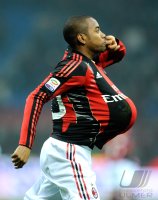 FUSSBALL SERIE A: Baby JUBEL Robinho (AC Mailand)