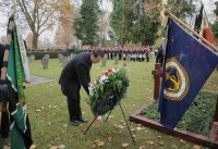 Volkstrauertrag auf dem Klausenfriedhof