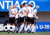 Fussball Frauen FIFA U 20  WM  2008   Spiel um Platz 3   Frankreich - Deutschland