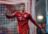 FUSSBALL INTERNATIONAL CHL ACHTELFINALE 12/13: FC Bayern Muenchen - FC Arsenal London