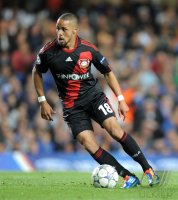 Fussball CHL  Saison 2011/2012:  Sidney Sam (Bayer 04 Leverkusen)