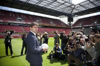 Fussball 1. Bundesliga  Trainervorstellung 1.FC Koeln