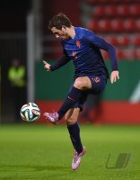 Fussball U 21 Laenderspiel: Vincent Janssen (Holland)