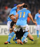 Fussball CHL  Saison 2011/2012: SSC Neapel - FC Bayern Muenchen