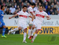 Fussball 1. Bundesliga  Saison 2011/2012 : Serdar Tasci (VfB Stuttgart) und William Kvist (VfB Stuttgart)