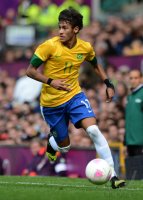 FUSSBALL Olympia 2012 Maenner: Brasilien - Weissrussland