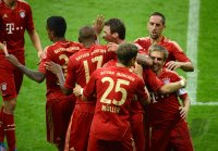 Fussball 1. Bundesliga, Saison 2012/2013:  FC Bayern Muenchen - VfB Stuttgart