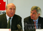 FUSSBALL BUNDESLIGA, Michael Meier und Dieter Hoene&sect;