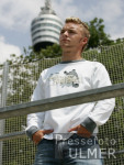 Fussball Stuttgarter Kickers Uhlsport Werbe - Shooting