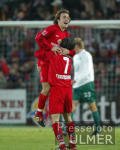 FUSSBALL 1. Bundesliga JUBEL   SC Freiburg