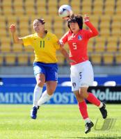 Fussball Frauen FIFA U 17  WM  2008  Brasilien - Republik Korea