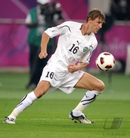 Fussball AFC Asian Cup 2011 Eroeffnungsspiel:  Maksim Shatskikh (Uzbekistan)