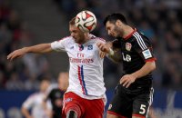 Fussball, 1. Bundesliga  Saison 2014/2015: Hamburger SV - Bayer 04 Leverkusen