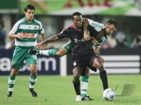 Fussball CHL Rapid-FC Bayern; Zweikampf