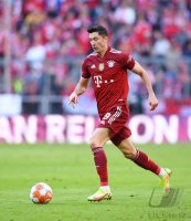 Fussball 1. Bundesliga Saison 21/22: FC Bayern Muenchen -  TSG 1899 Hoffenheim