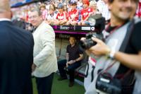 FUSSBALL 1. BUNDESLIGA: Bayern Muenchen - Hertha BSC Berlin