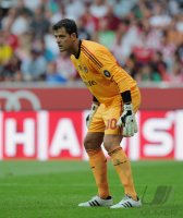 Fussball International Audi Cup 2011:  Torwart Roma Flavio (AC Mailand)