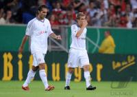 Fussball DFB Pokal 1. Runde  09/10  Spvgg Neckarelz - FC Bayern Muenchen