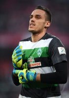 Fussball 1. Bundesliga 13/14: Torwart Raphael Wolf (SV Werder Bremen)