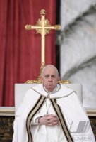 Vatikan, Rom Ostermesse 2024 Papst Franziskus I.