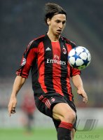 Fussball Champions League  Saison 2010/2011: Zlatan Ibrahimovic (AC Mailand)