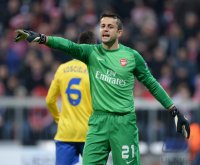 Fussball International CHL Saison 13/14: Torwart Lukasz Fabianski (Arsenal)