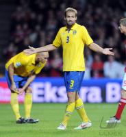 Fussball WM  2010  Qualifikation:  Daenemark - Schweden