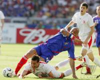 Fussball WM 2006 Frankreich -Schweiz