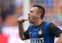 FUSSBALL SERIE A:  Antonio Cassano (Inter Mailand)