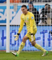 Fussball  1. Bundesliga  13/14: Torwart Raphael Wolf (SV Werder Bremen)
