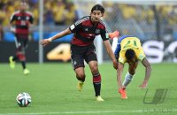 FUSSBALL WM 2014, HALBFINALE: Brasilien - Deutschland