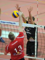 Volleyball 1.Bundesliga 2012/2013: TV Rottenburg  - VCO Berlin