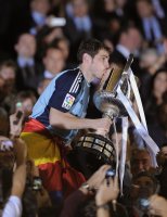 FUSSBALL International  COPA DEL REY  10/11:  JUBEL  Iker Casillas (Real Madrid)