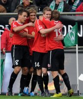 Fussball, 1. Bundesliga, Saison 2010/2011: Bremen - Mainz