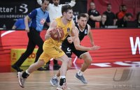 Basketball 1. Bundesliga 23/24: Tigers Tuebingen - Veolia Towers Hamburg